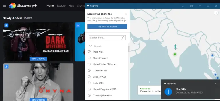 Access Discovery Plus With Nordvpn