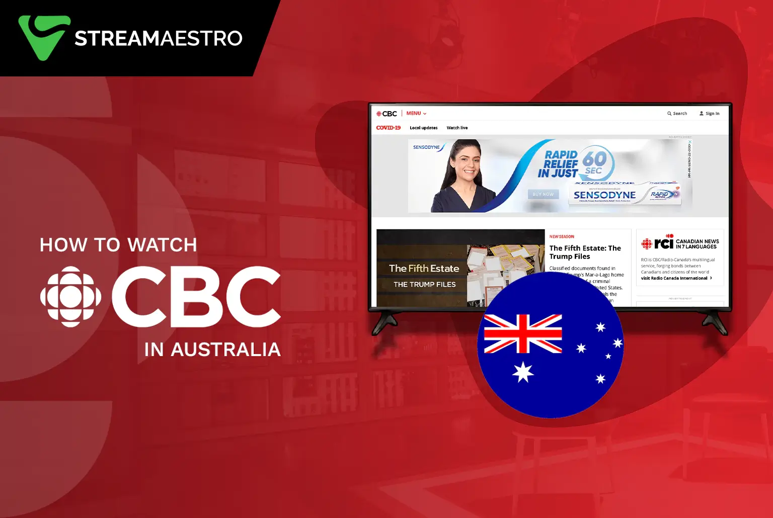 How to Watch CBC in Australia [Updated Guide February 2023]