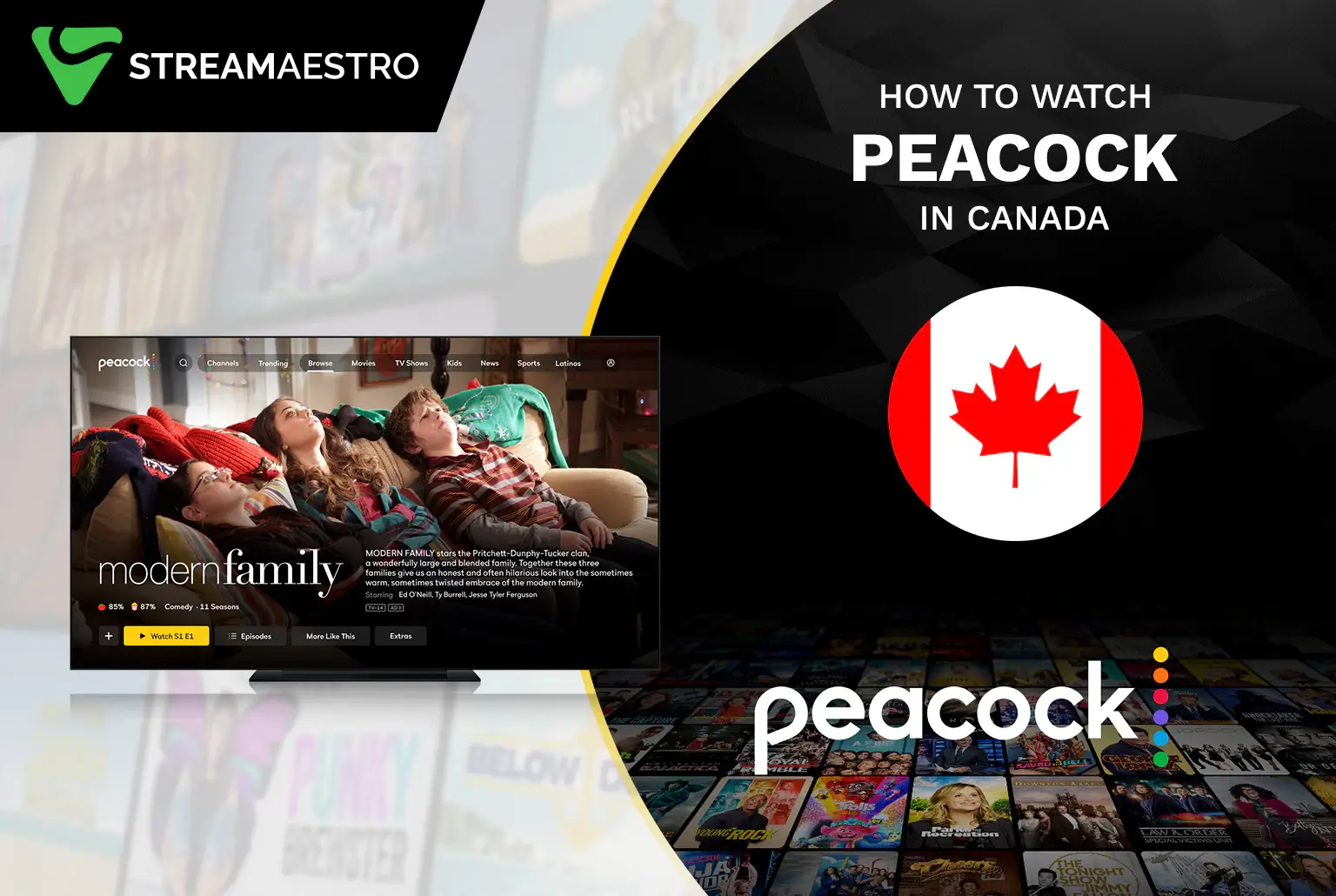 How to Watch Peacock TV in Canada [Easy Guide in February 2023]