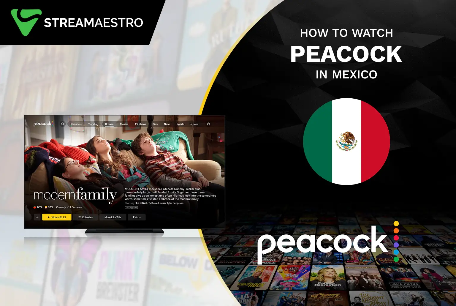 How to Watch Peacock TV in Mexico [Easily in February 2023]