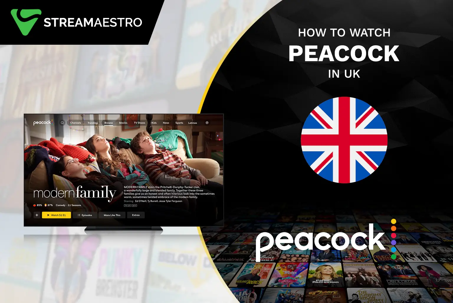 How to Watch Peacock TV in UK [3 Easy Steps Feb 2023]