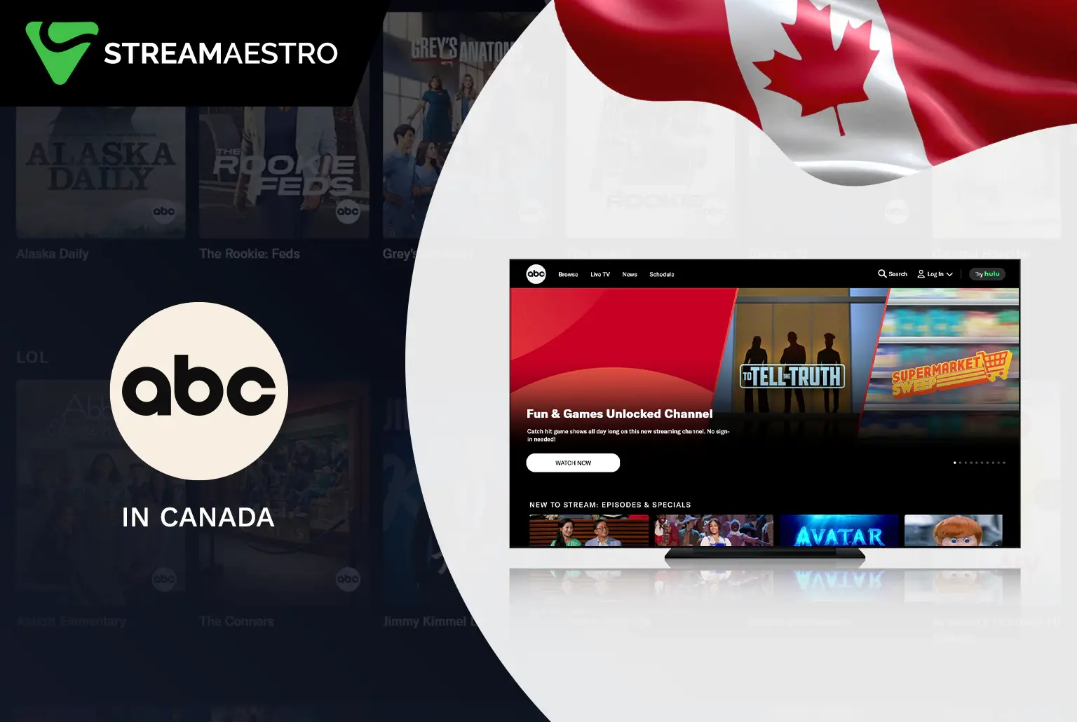 How to Watch ABC in Canada [Guranteed Access February 2023]