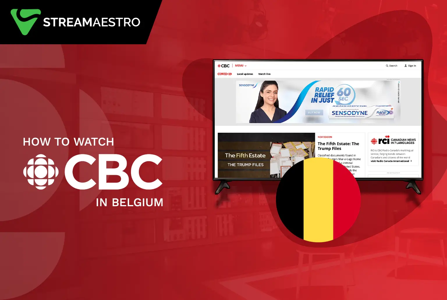 How to Watch CBC in Belgium [Simple Guide February 2023]