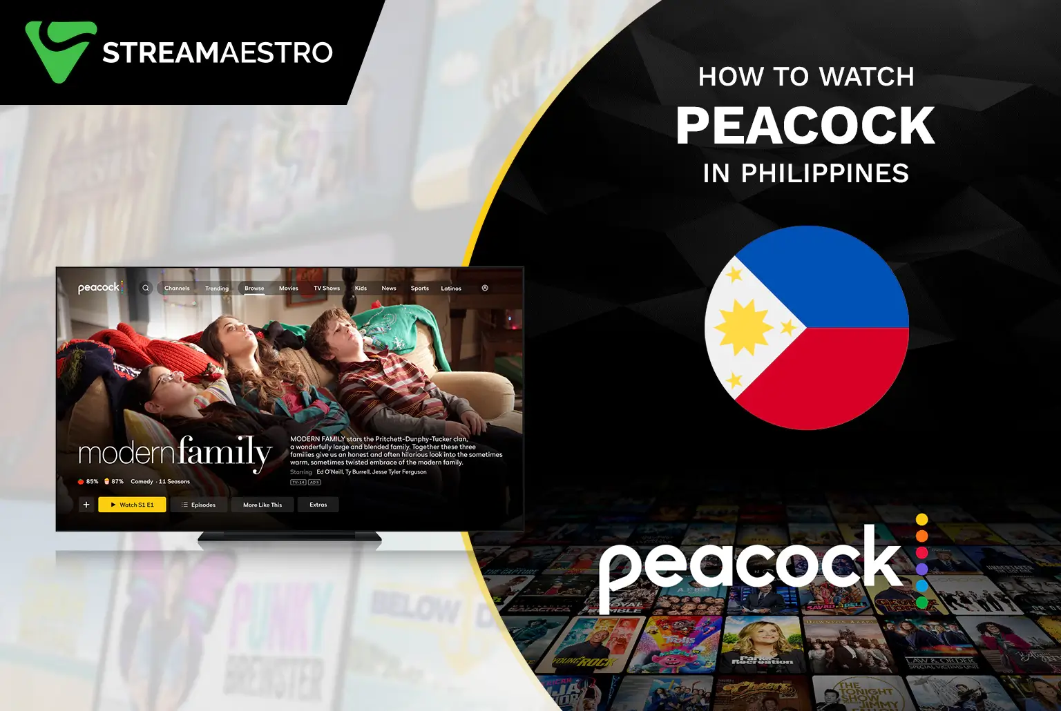 How to Stream Peacock TV in Philippines [Updated in February 2023]