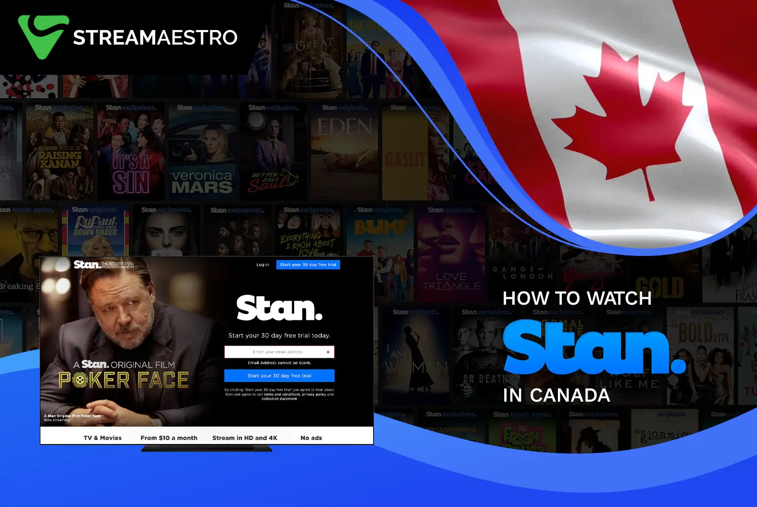 How to Watch Stan in Canada [Upated Guide in February 2023]