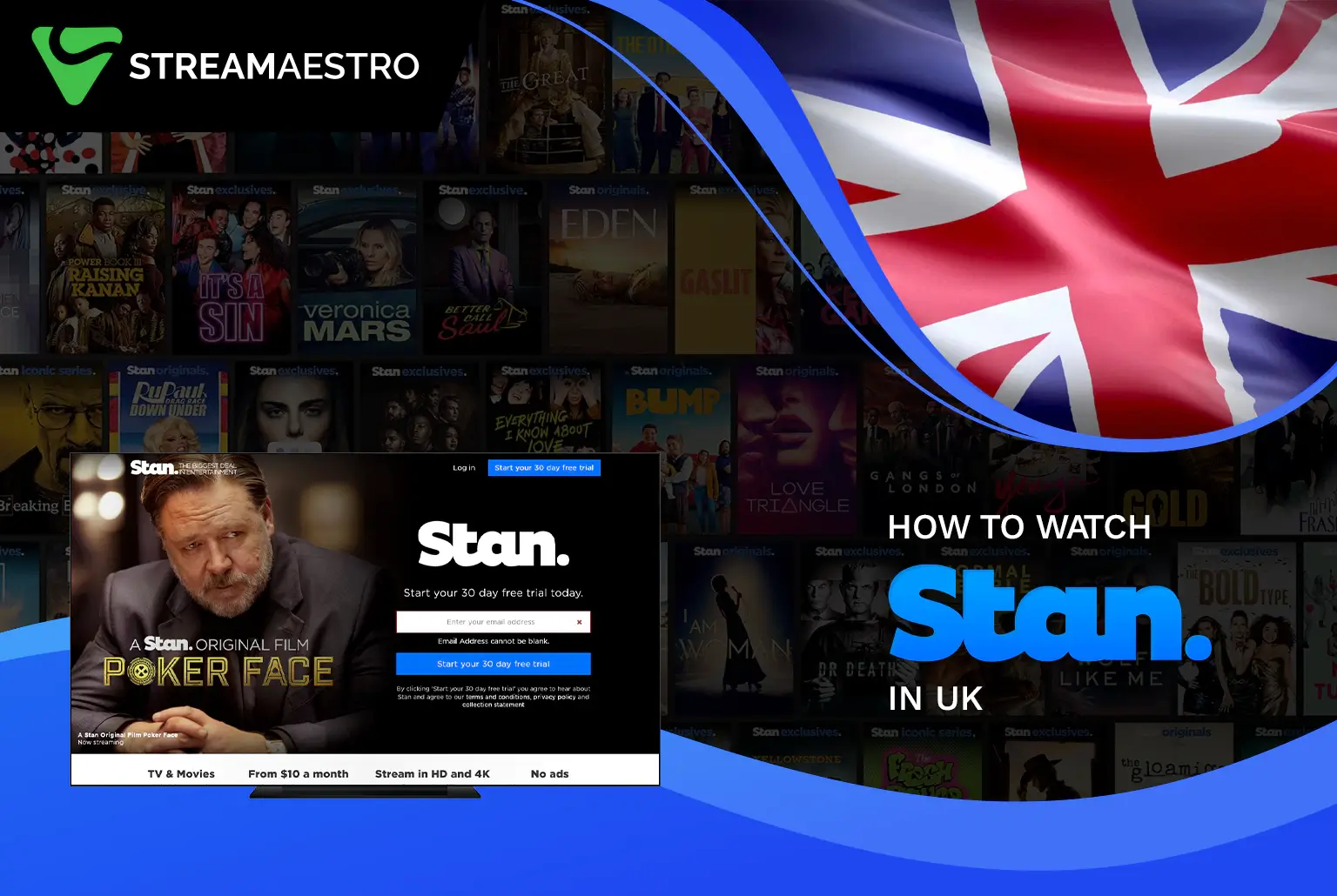 How to Watch Stan in UK [Easy Guide in February 2023]