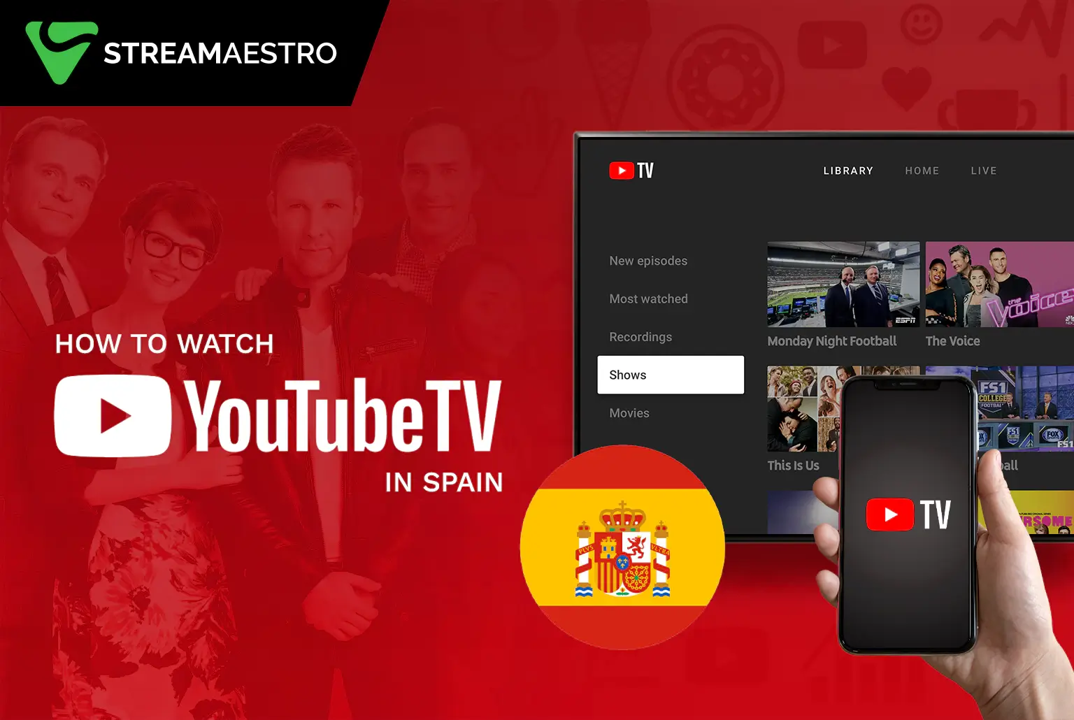 How to Watch YouTube TV in Spain [Quick Guide February 2023]